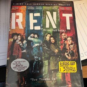 Rent 2-Disc Full Screen Special Edition DVD. Brand new never opened.